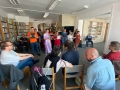 Wizyta partnerów z Włoch w Miejskiej Bibliotece Publicznej w Hajnówce