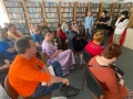 Wizyta partnerów z Włoch w Miejskiej Bibliotece Publicznej w Hajnówce