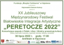 Plakat zapraszający na wydarzenie loga i informacje