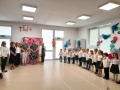  dzieci z grupy Sarenek w czasie uroczystości Dnia Rodziny oraz zakończenia roku przedszkolnego