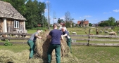 mężczyżni podczas pracy