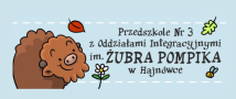 baner z nazwą przedszkola