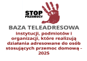 baner STOP PRZEMOCY Baza Teleadresowa