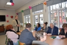 uczestnicy spotkania w sali konferencyjnej
