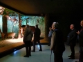 członkowie delegacji podczas zwiedzania muzeum w Białowieży