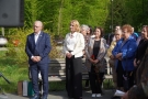 Uczesttnicy wystawy tkaniny artystycznej „Tkane Krajobrazy”.