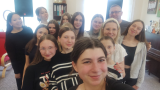 Uczestnicy warsztatów teatralnych.