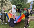 piknik rodzinny na placu żłobkowym