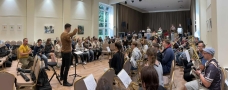 muzycy podczas warsztatów muzyczych