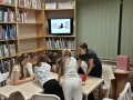 zajęcia w czytelni  dziecięcej