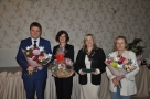 Przedstawiciele Urzędu Miasta Hajnówka i KRUS PT w Hajnówce
