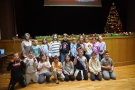 uczniowie biorący udział w zajęciach artystycznych
