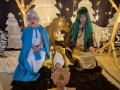 występ artystyczny dzieci w przebraniach do Jasełek