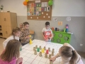 Uczniowie podczas Dnia Robotyki