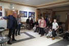 Spotkanie uczniów z artystą Tomaszem Korzenieckim