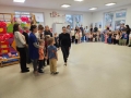 zbiórka przedszkolaków nr 3 podczas próby ewakuacji przeciwpożarowej