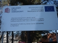 tablica informacyjna o projekcie