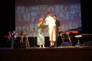 Anna Jurksztowicz występująca na scenie HDK